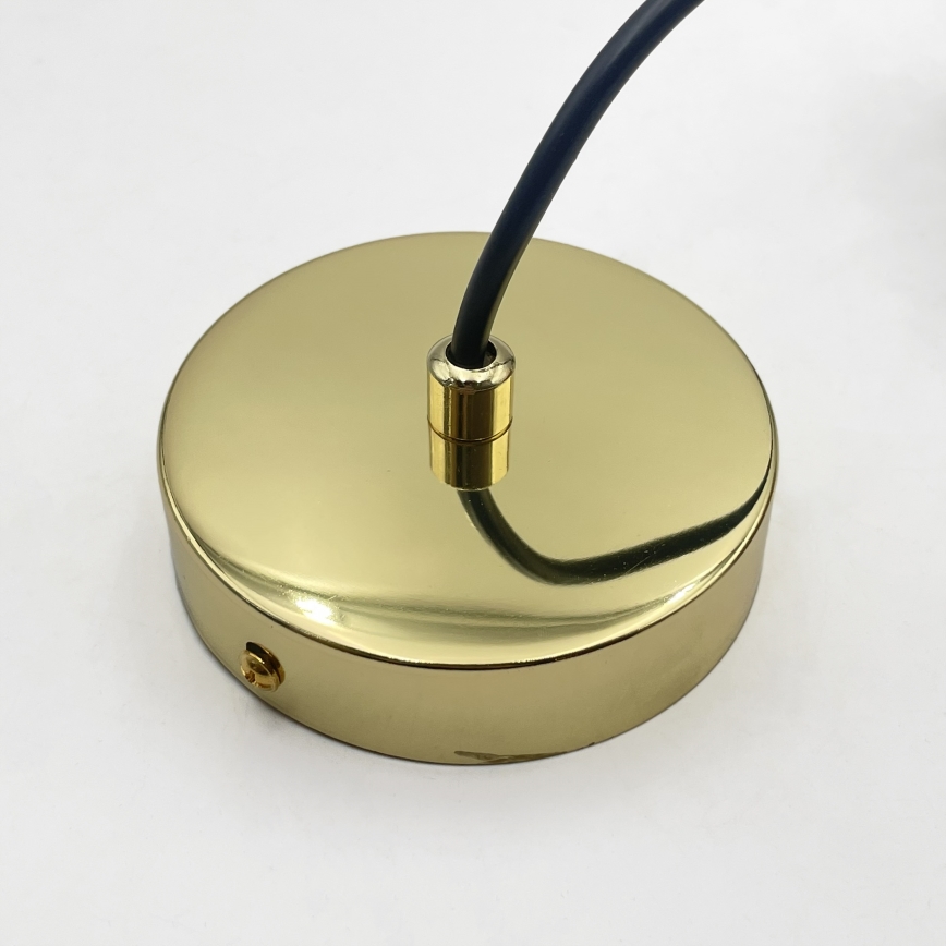 Hanglamp met kabel LIAH 1xE27/15W/230V goud/rookbruin