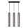 Hanglamp met kabel LUNGOMARE 3xGU10/10W/230V mat chroom