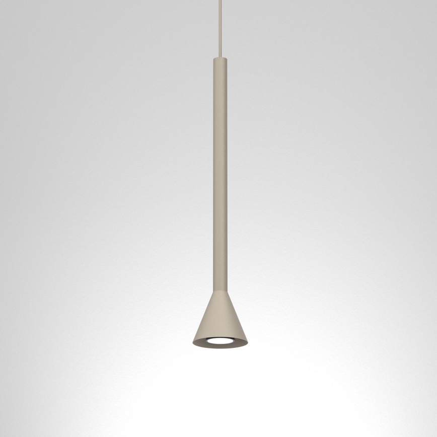 Hanglamp met kabel MAZZO 1xGU10/8W/230V beige