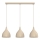 Hanglamp met kabel NOAK CLASSIC 3xE27/15W/230V beige