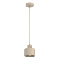 Hanglamp met kabel PARKLA 1xE27/15W/230V beige