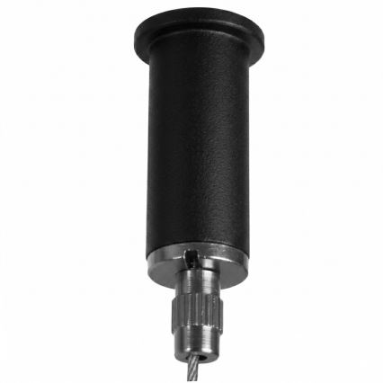 Hanglamp met kabel PIATTO 1xGX53/15W/230V Ø 35 cm zwart