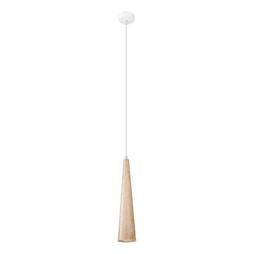 Hanglamp met kabel SULA 1xGU10/10W/230V, Ø 8 cm, beige