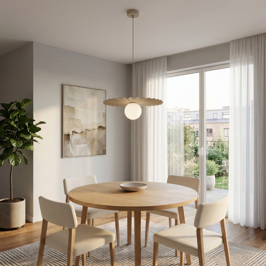 Hanglamp met kabel UMBRA 1xG9/8W/230V beige