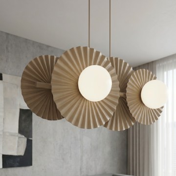 Hanglamp met kabel UMBRA 4xG9/8W/230V beige