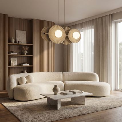 Hanglamp met kabel UMBRA 4xG9/8W/230V beige