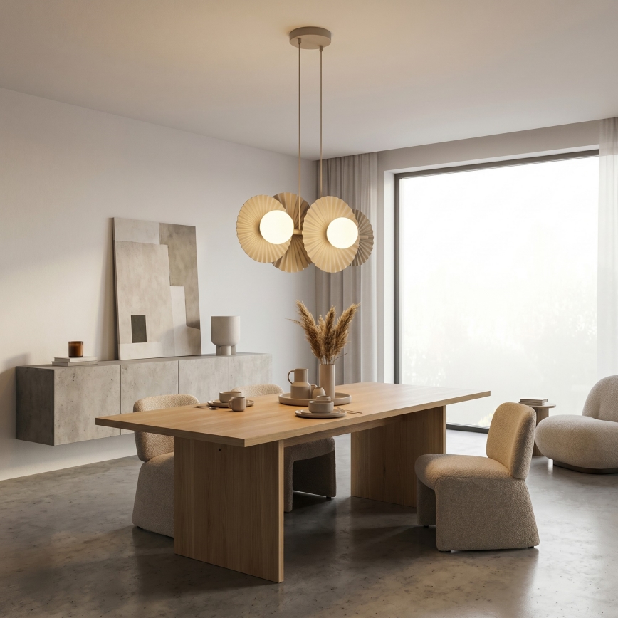 Hanglamp met kabel UMBRA 4xG9/8W/230V beige