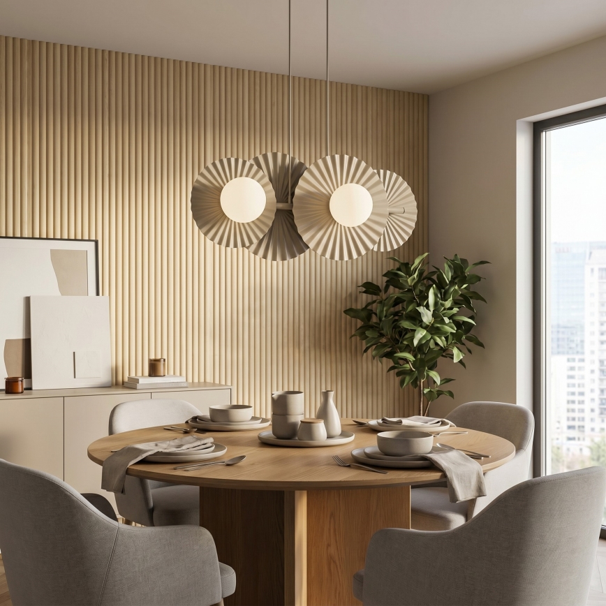 Hanglamp met kabel UMBRA 4xG9/8W/230V beige