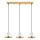 Hanglamp met kabel YILDO 3xE27/40W/230V wit/goud