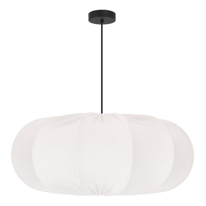 Hanglamp met snoer CAFEE 1xE27/40W/230V Ø 52 cm wit