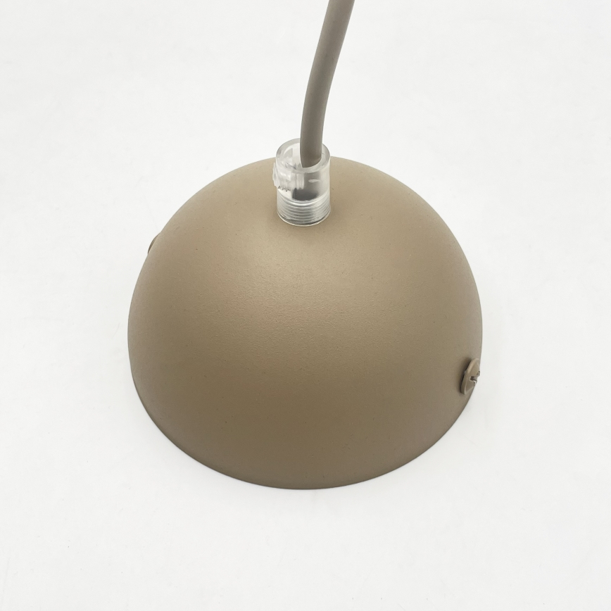 Hanglamp met snoer DESTELLO 1xE27/15W/230V Ø 33 cm beige