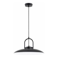 Hanglamp met snoer HATTORI 1xE27/15W/230V zwart