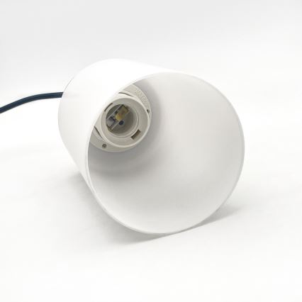 Hanglamp met snoer MARKUS 4xE27/15W/230V zwart/eiken