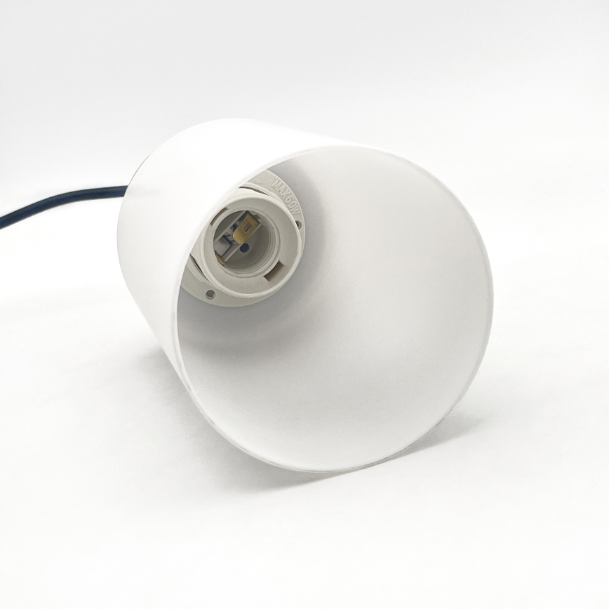 Hanglamp met snoer MARKUS 4xE27/15W/230V zwart/eiken