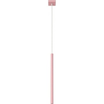 Hanglamp met snoer PASTELO 1xG9/8W/230V roze