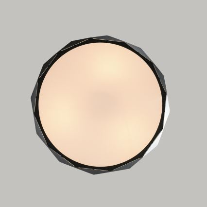 Hanglamp met snoer REUS 3xE27/40W/230V Ø 47 cm zwart