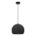 Hanglamp met snoer SOOL 1xE27/15W/230V Ø 27 cm zwart