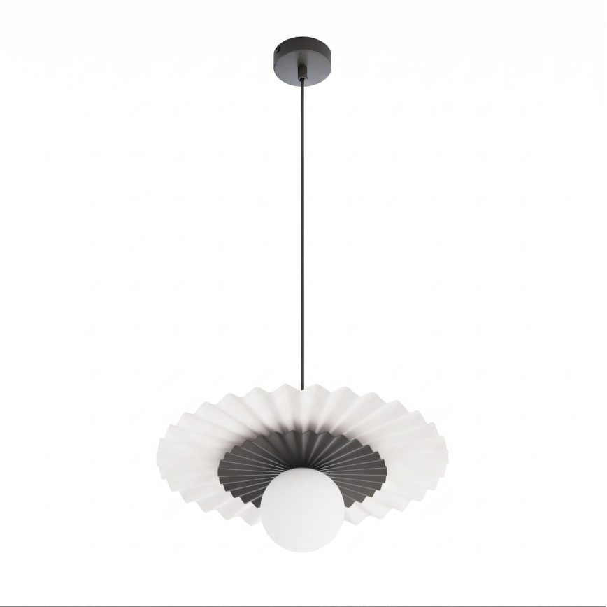Hanglamp met snoer UMBRA 1xG9/8W/230V zwart/wit