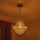 Hanglamp met stang GEMMA 1xE27/60W/230V Ø 23 cm