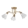 Hanglamp met vaste pendel 3xE14/60W/230V goud