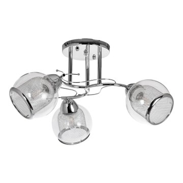 Hanglamp met vaste pendel 3xE27/60W/230V