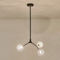 Hanglamp met vaste pendel 3xG9/15W/230V grijs