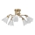 Hanglamp met vaste pendel 5xE14/60W/230V goud