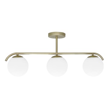 Hanglamp met vaste pendel AMADEO 3xE14/40W/230V messing