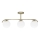 Hanglamp met vaste pendel AMADEO 3xE14/40W/230V messing