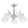 Hanglamp met vaste pendel AMOS 5xE27/40W/230V glanzend chroom