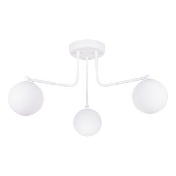 Hanglamp met vaste pendel ASTRAL 3xG9/8W/230V wit