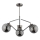 Hanglamp met vaste pendel BARSUM 3xE14/10W/230V grijs