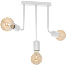 Hanglamp met vaste pendel CANDELA 3xE27/60W/230V