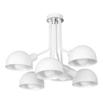 Hanglamp met vaste pendel DEVIN 6xE27/60W/230V