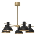 Hanglamp met vaste pendel ESTATE MINI 5xE27/15W/230V zwart