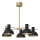 Hanglamp met vaste pendel ESTATE MINI 5xE27/15W/230V zwart