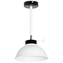 Hanglamp met vaste pendel FACTOR WHITE 1xE27/15W/230V