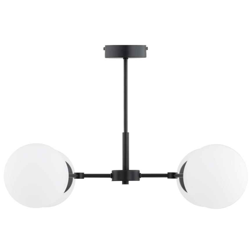 Hanglamp met vaste pendel FOTON 4xE14/10W/230V zwart