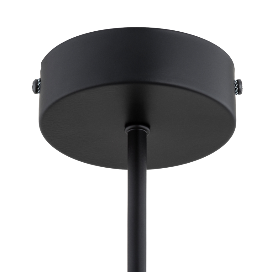 Hanglamp met vaste pendel FOTON 4xE14/10W/230V zwart