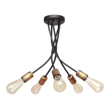 Hanglamp met vaste pendel HARVARD 5xE27/15W/230V