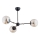 Hanglamp met vaste pendel ITORIS 3xE14/10W/230V zwart/goud