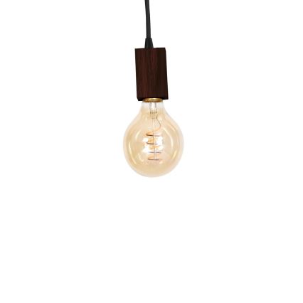 Hanglamp met vaste pendel JACK 3xE27/40W/230V bruin hout