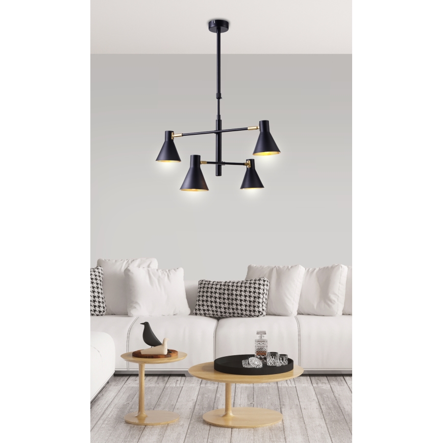 Hanglamp met vaste pendel LESS 4xE14/40W/230V
