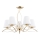 Hanglamp met vaste pendel MONZA 5xE14/10W/230V goud
