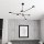 Hanglamp met vaste pendel NATSU 6xGX53/12W/230V zwart