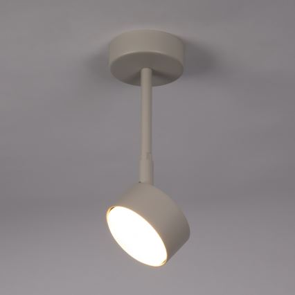 Hanglamp met vaste pendel NEMO 1xGX53/12W/230V 24 cm beige