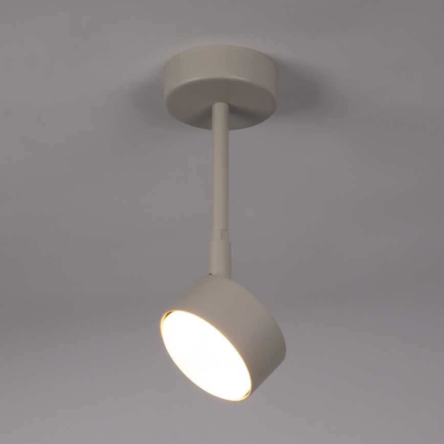Hanglamp met vaste pendel NEMO 1xGX53/12W/230V 24 cm beige