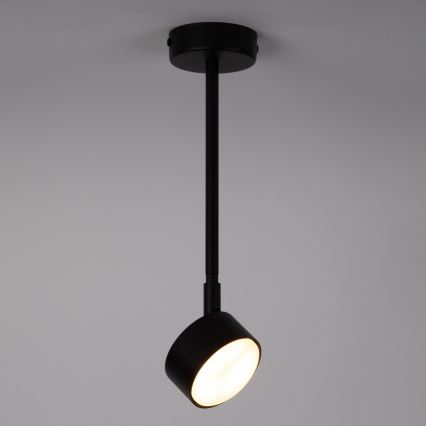 Hanglamp met vaste pendel NEMO 1xGX53/12W/230V 35 cm zwart