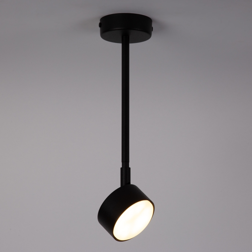 Hanglamp met vaste pendel NEMO 1xGX53/12W/230V 35 cm zwart