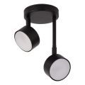 Hanglamp met vaste pendel NEMO 2xGX53/12W/230V zwart
